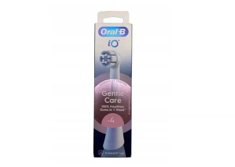 ORAL-B IO GENTLE CARE KOŃCÓWKI SZCZOTECZEK, DO NADWRAŻLIWYCH DZIĄSEŁ, 4