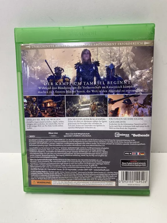 THE ELDER SCROLLS ONLINE XBOX ONE