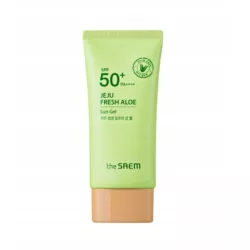 SAEM JEJU FRESH ALOE SUN GEL KREM SPF 50+ PA++++ ŻEL DO OPALANIA 50 ML
