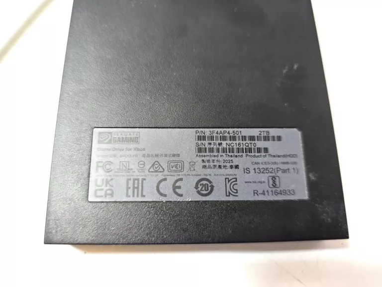 SEAGATE GAME DRIVE FOR XBOX 2TB HDD USB 3.2