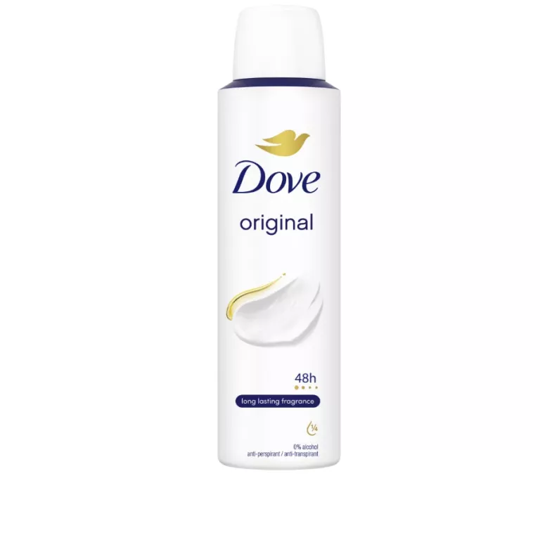 DOVE ORIGINAL DEZODORANT 150ML – DLA KOBIET, SKUTECZNA OCHRONA PIELĘGNACJA
