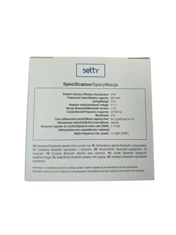 GŁOŚNIK SETTY GB-602