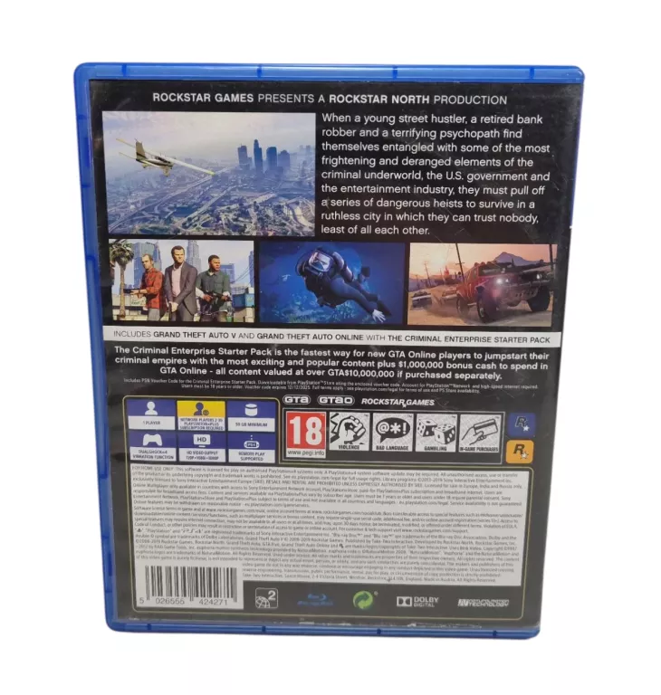 GTA 5 PS4 PL
