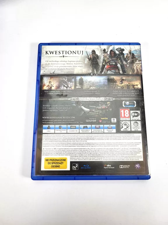 GRA ASSASSINS CREED IV BLACK FLAG PS4