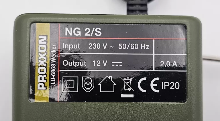 WYRZYNARKA PRECYZYJNA PROXXON NO.28534 STS 12/E +  PROXXON NG 2/S