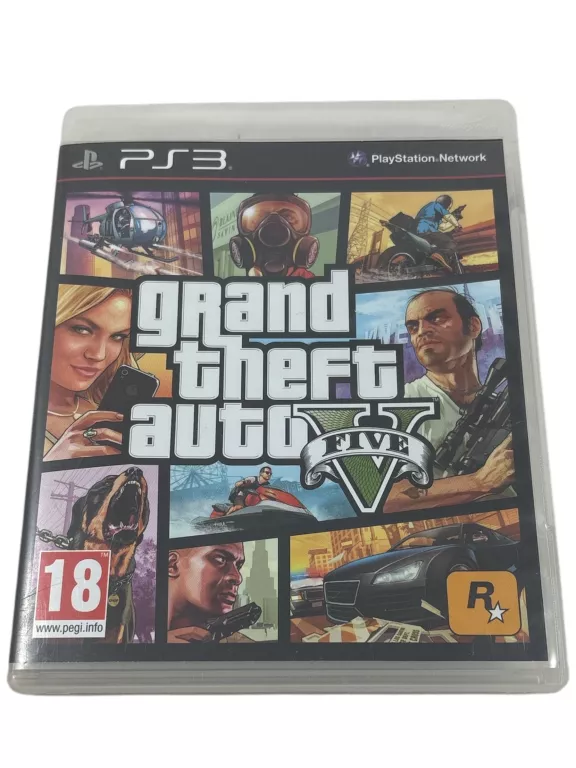 GRAND THEFT AUTO 5 GTA V PLAYSTATION PS3 PO POLSKU PL