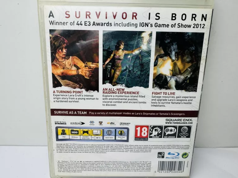 GRA NA PS3 TOMB RAIDER