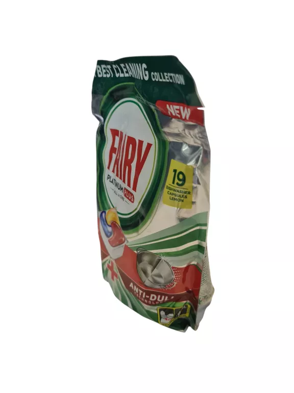 KAPSUŁKI DO ZMYWARKI FAIRY PLATINUM PLUS 19SZT