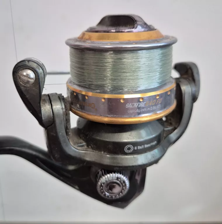 WĘDKA DAIWA AQUALITE AQLM390MH-BD 3.90M + KOŁOWROTEK BROWNING BACKFIRE 640