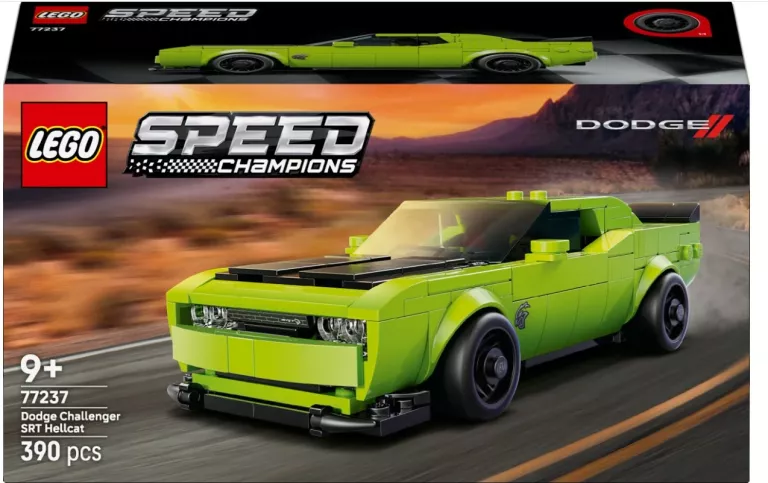 LEGO SPEED CHAMPIONS 77237 SAMOCHÓD SPORTOWY DODGE CHALLENGER SRT HELLCAT