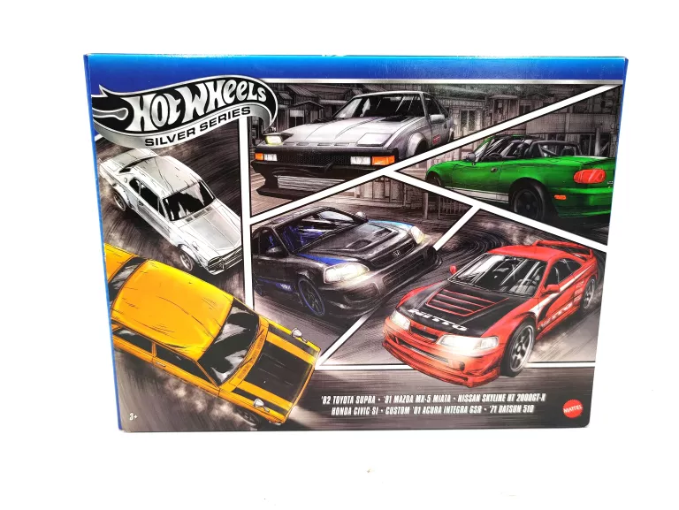 HOT WHEELS SAMOCHODY STREETS OF JAPAN 1:64 6-PAK