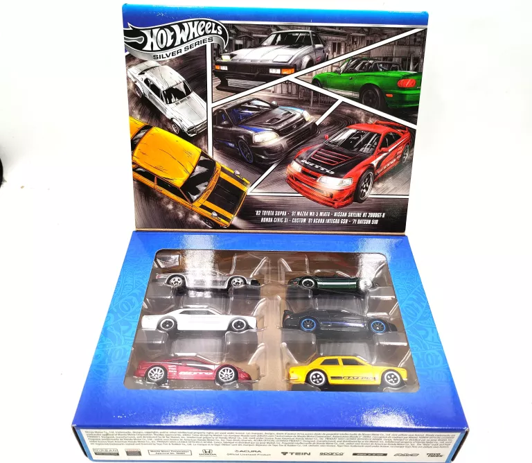 HOT WHEELS SAMOCHODY STREETS OF JAPAN 1:64 6-PAK