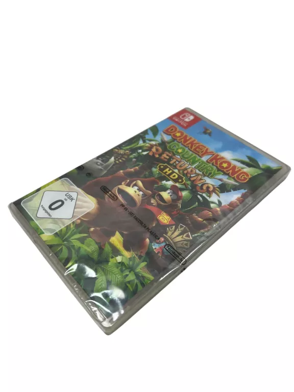 DONKEY KONG COUNTRY RETURNS HD SWITCH NINTENDO SWITCH PUDEŁKOWA / FOLIA