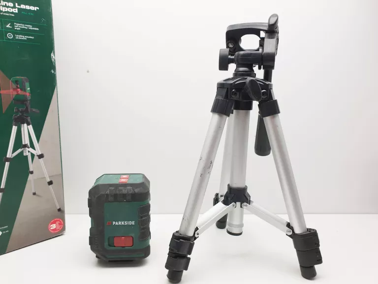 PARKSIDE LASER KRZYŻOWY PKLL 10 B4 ZE STATYWEM KOMPLET