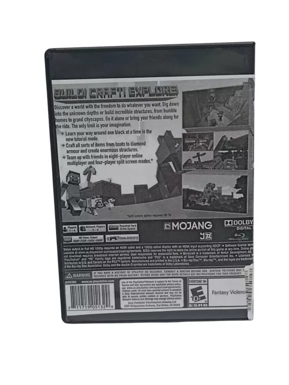 GRA PS3 MINECRAFT