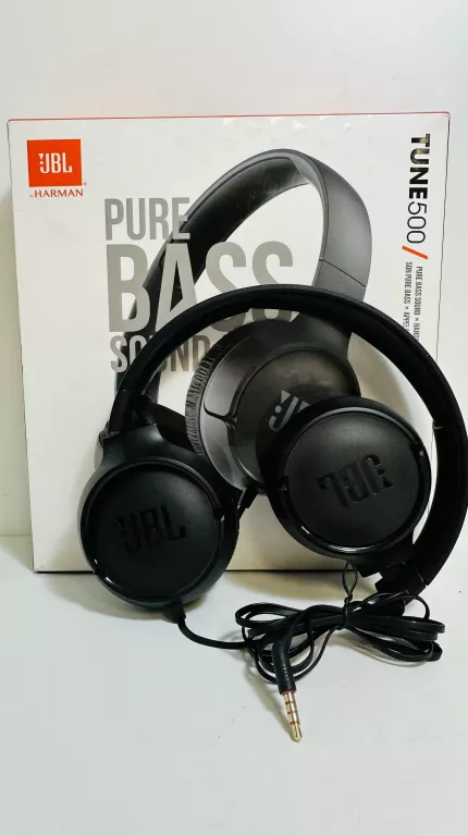 SŁUCHAWKI NAUSZNE JBL TUNE 500 WARTO OKAZJA