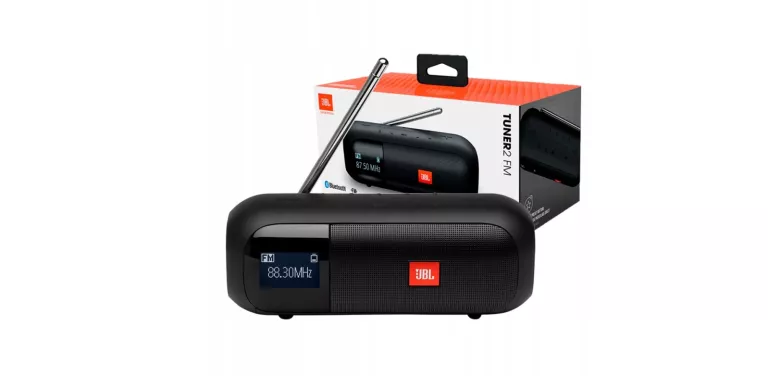 JBL TUNER 2 CZARNY RADIOODTWARZACZ