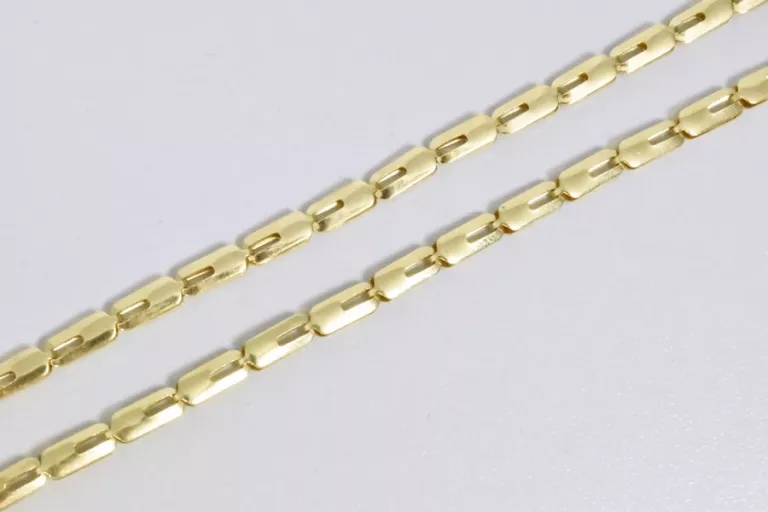 ELEGANCKI ZŁOTY NASZYJNIK (750) W:12,06G D:46CM