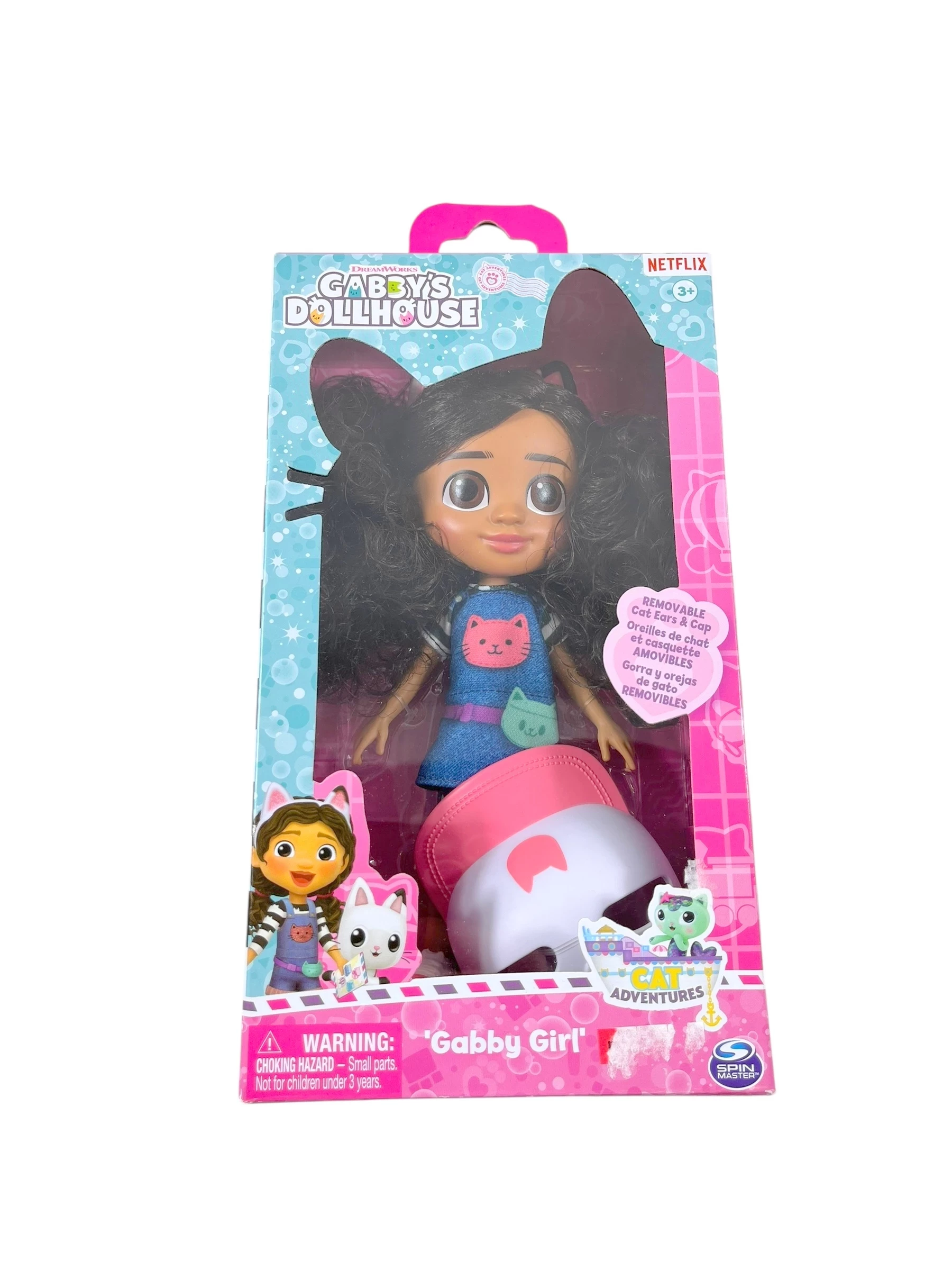 LALKA GABI GIRL GABBY'S DOLLHOUSE FIGURKA KOCI DOMEK W PODRÓŻY ZESTAW ...
