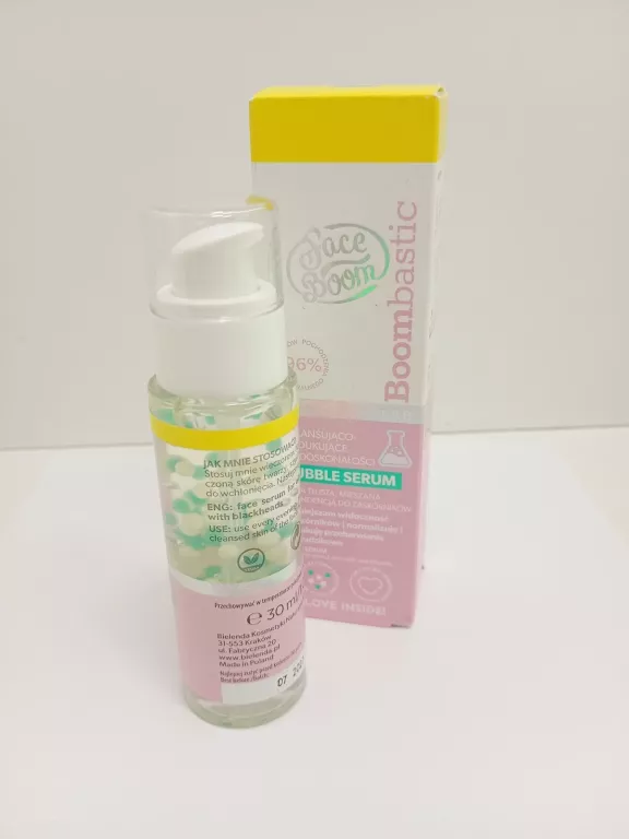 FACEBOOM_BUBBLE SERUM BALANSUJĄCO-REDUKUJĄCE NIEDOSKONAŁOŚCI 30 ML