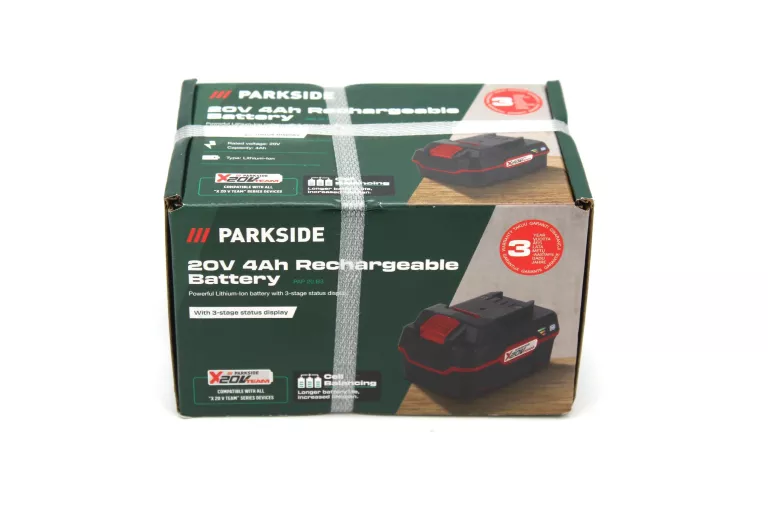 AKUMULATOR LI-ION PARKSIDE 20 V 4 AH PAP20B3 PAP 20 B3 WSKAŹNIK NAŁADOWANI