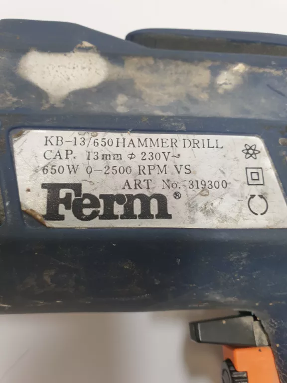 WIERTARKA FERM KB-13/650 HAMMER DRILL