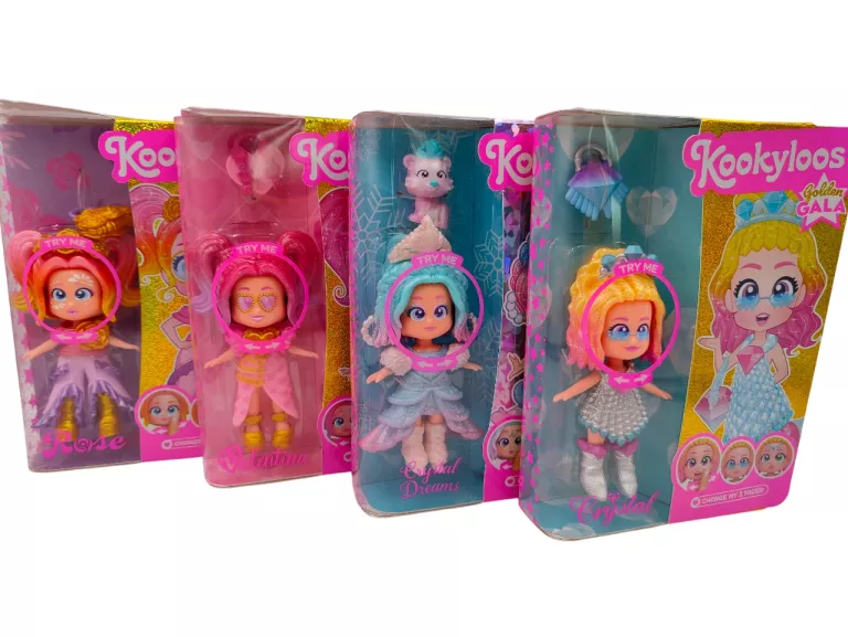 LALKA FIGURKA KOOKYLOOS RÓŻNE