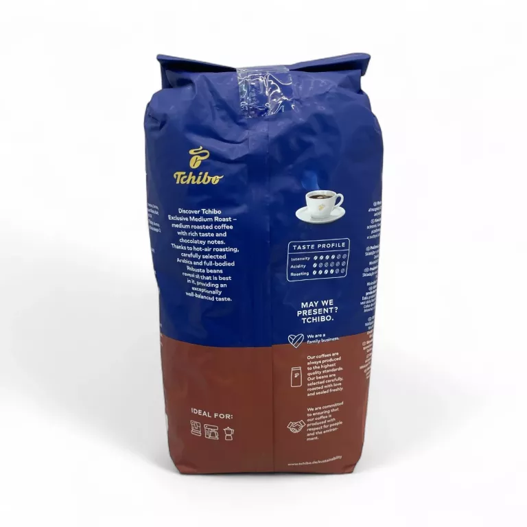 KAWA ZIARNISTA TCHIBO EXCLUSIVE MEDIUM ROAST 1000G