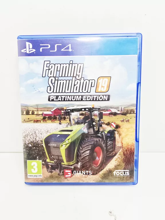 GRA NA PS4 FARMING SIMULATOR 19 PLATINUM EDITION