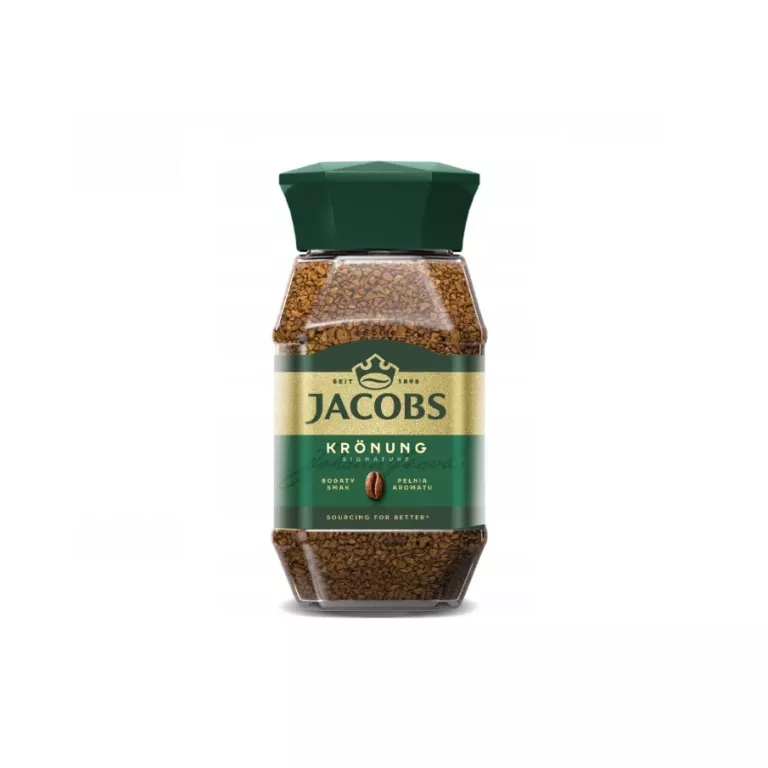 KAWA ROZPUSZCZALNA JACOBS KRONUNG 200 G ZIELONA