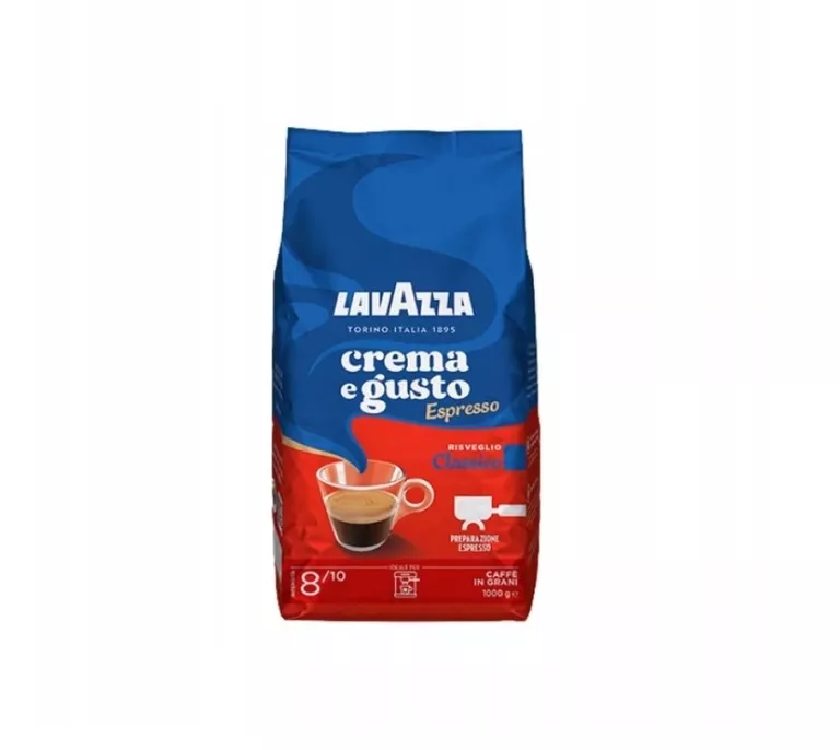 KAWA ZIARNISTA CREMA E GUSTO CLASSICO 1KG LAVAZZA