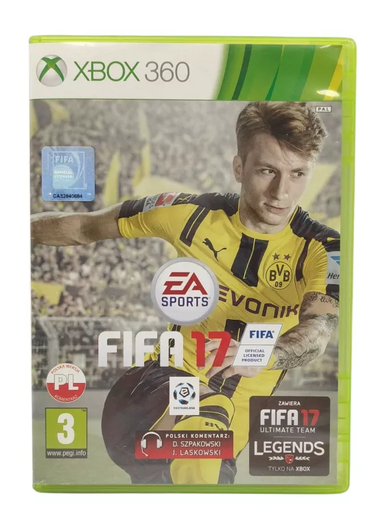 GRA XBOX 360 FIFA 17