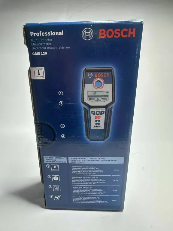 DETEKTOR BOSCH GMS 120 0 601 081 000 ZAPLOMBOWANY!