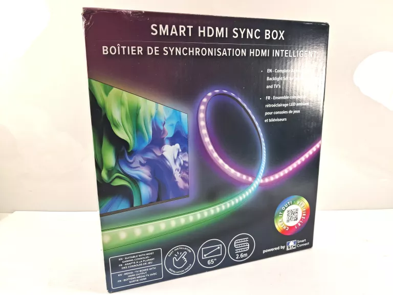 OŚWIETLENIE LED SMART HDMI SYNC BOX LSC SMART CONNECT 2.6M