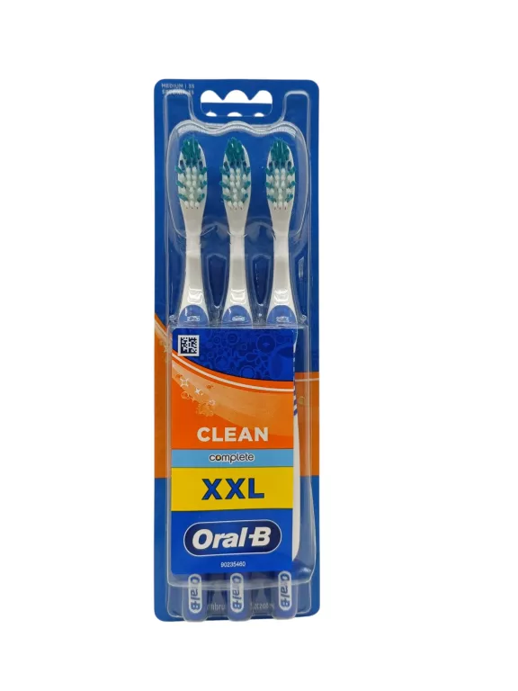 ORAL-B COMPLETE CLEAN SZCZOTECZKA DO ZĘBÓW MEDIUM 3SZT