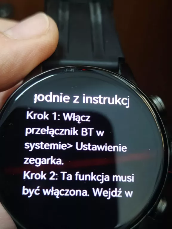 SMARTWATCH BIGBEN ROUND BLACK