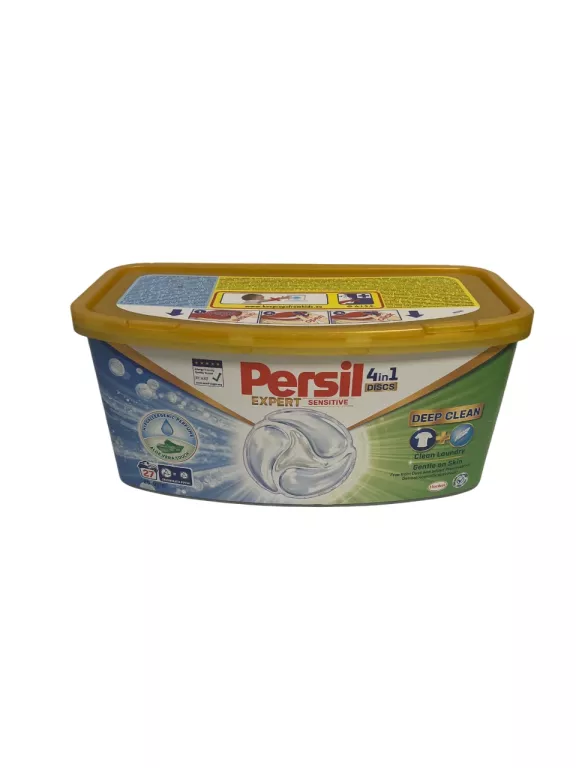 KAPSUŁKI PERSIL DISCS EXPERT SENSITIVE 27 PRANIA * DO WRAŻLIWEJ SKÓRY