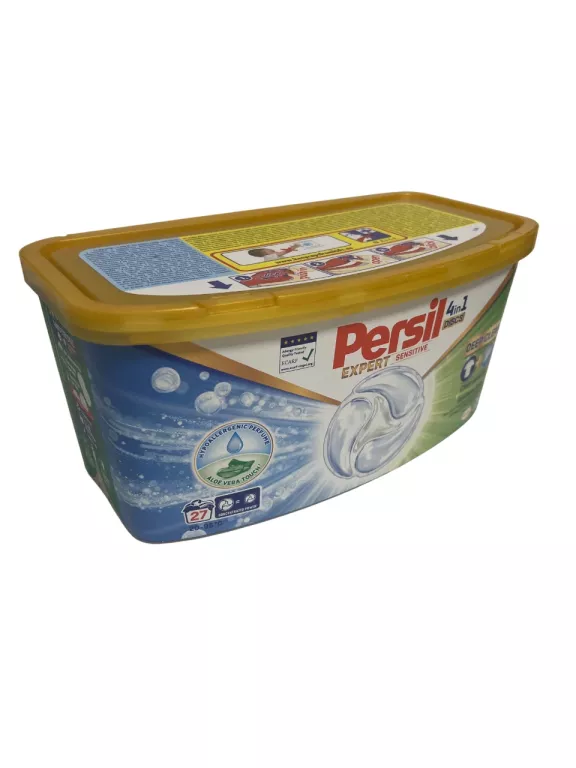 KAPSUŁKI PERSIL DISCS EXPERT SENSITIVE 27 PRANIA * DO WRAŻLIWEJ SKÓRY