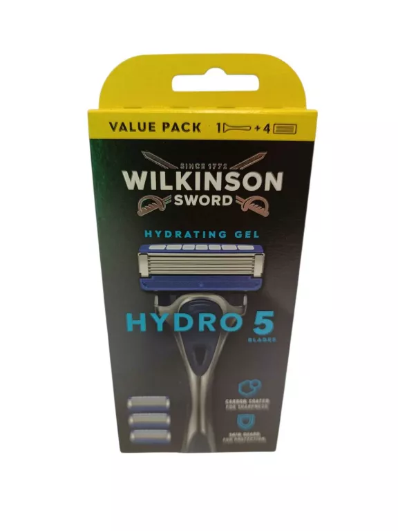MASZYNKA DO GOLENIA WILKINSON SWORD HYDRO 5 1 + 4 WKŁADY