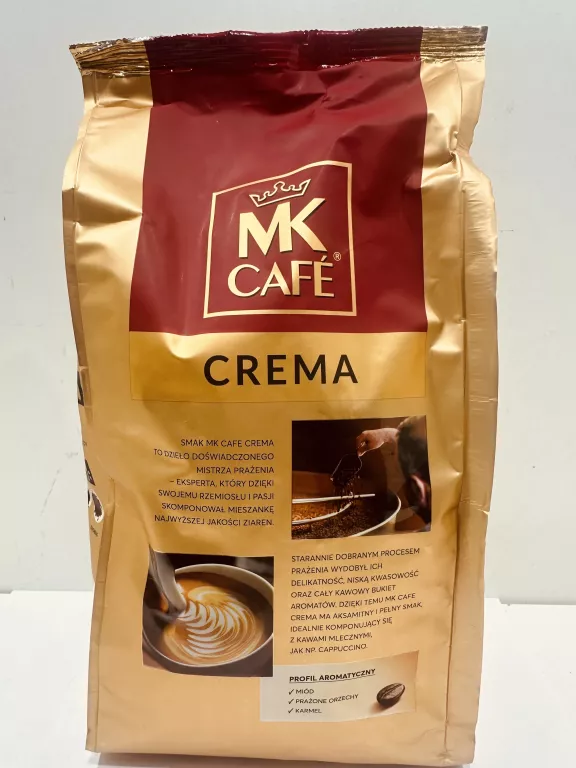 KAWA ZIARNISTA MK CAFE CREMA 1KG