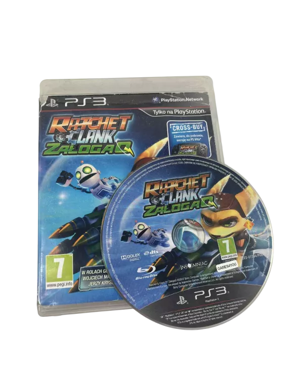GRA NA PS3 RATCHET CLANK ZAŁOGA Q