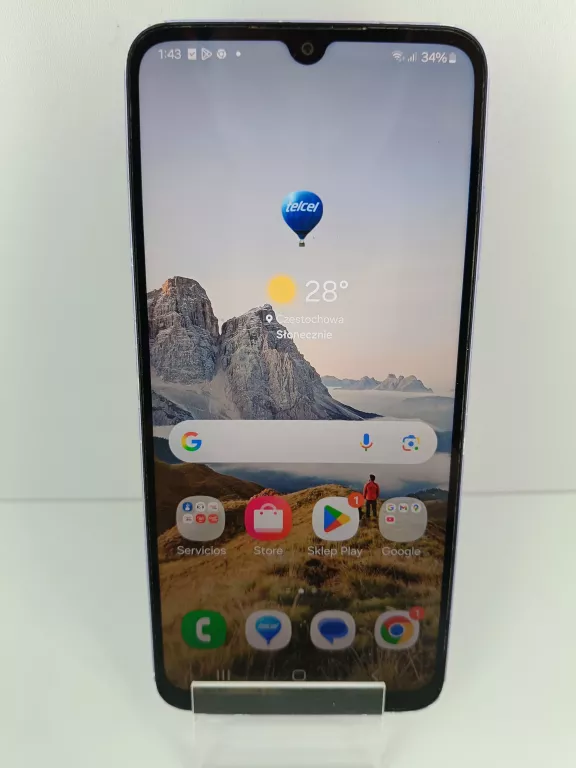 TELEFON SAMSUNG A05S 4/64 SM-A057M 1 SLOT SIM DYSTRYBUCJA HISZPAŃSKA