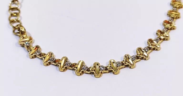 ZŁOTA BRANSOLETKA PR.585 3,74G REGULOWANA