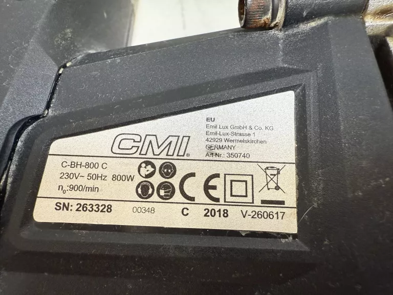 MŁOTOWIERTARKA CMI C-BH-800 C