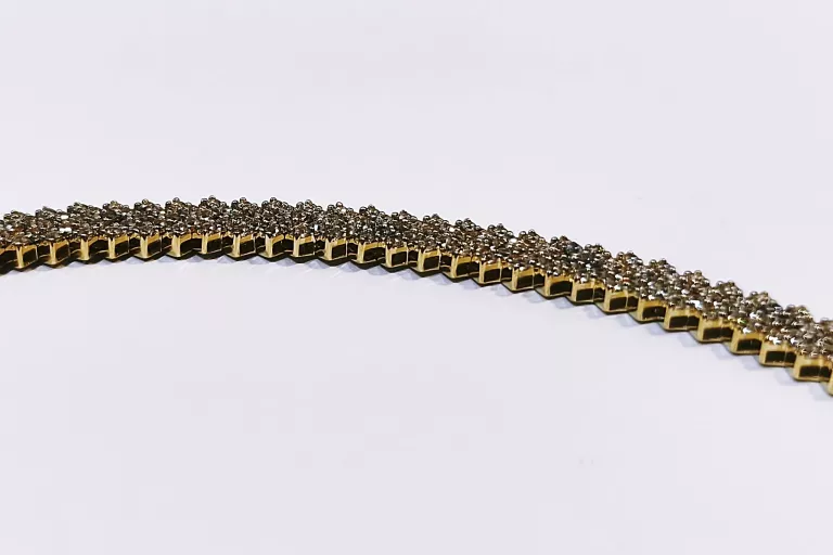 ZŁOTA BRANSOLETKA PR.585 7,63G REGULOWANA