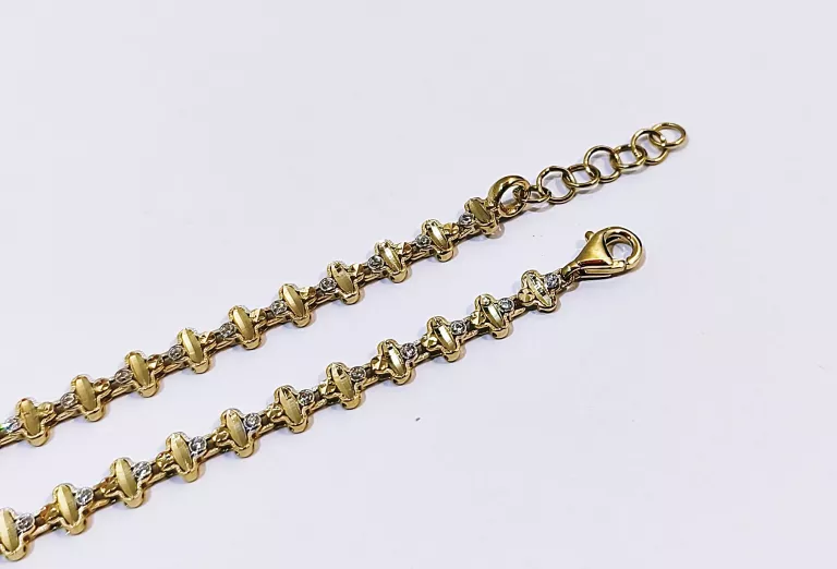 ZŁOTA BRANSOLETKA PR.585 3,74G REGULOWANA