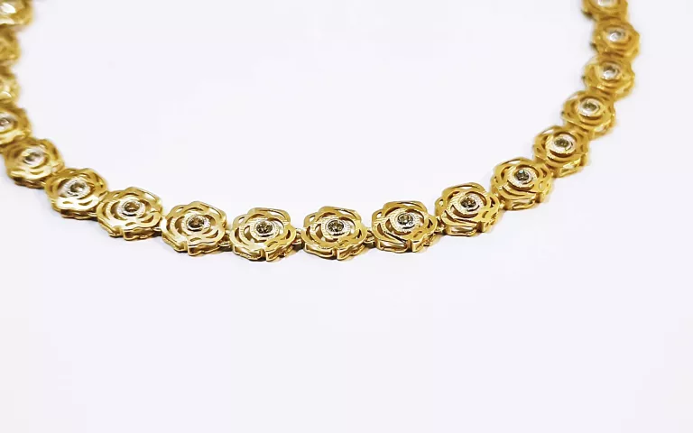 ZŁOTA BRANSOLETKA PR.585 4,23G REGULOWANA