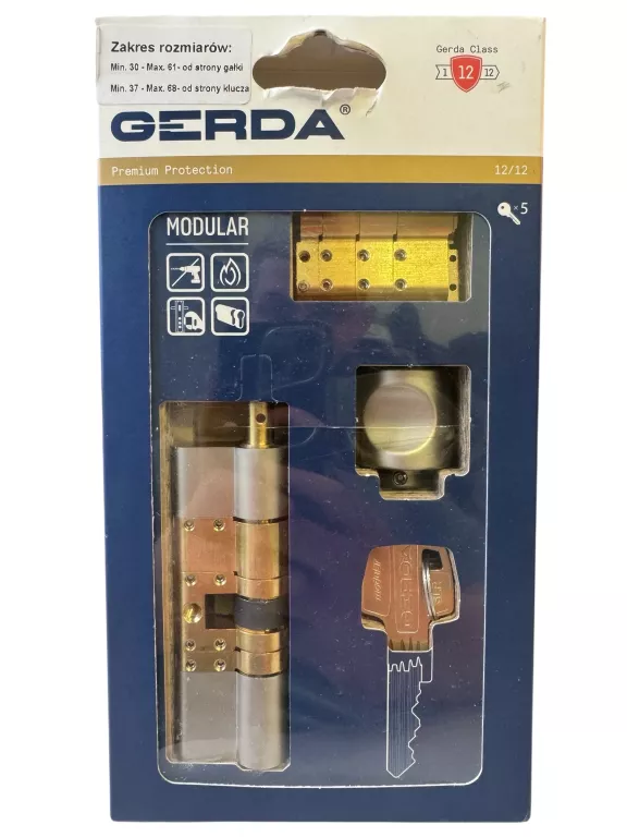 WKŁADKA MODUŁOWA GERDA SLR-M G-67-129 (5 KLUCZY) 0WKSFG06168.9005LP