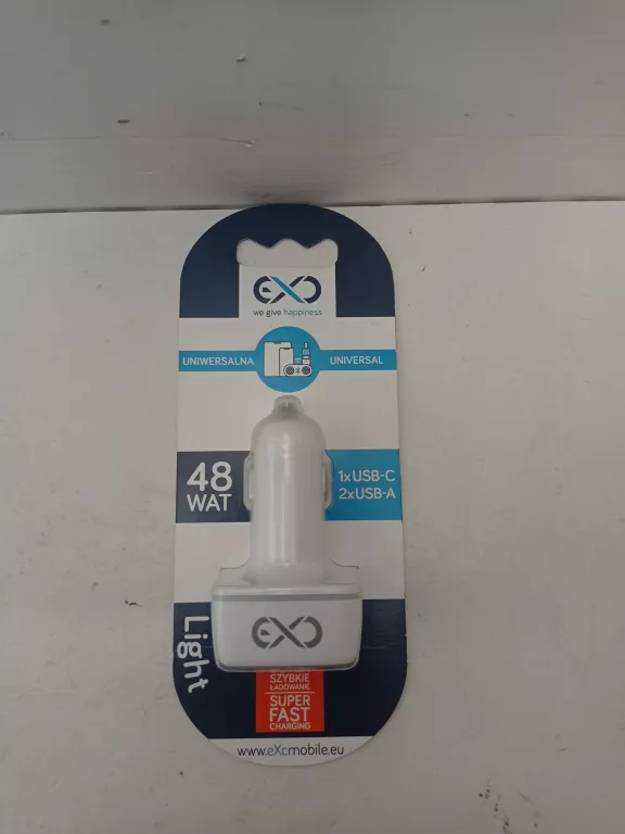 ŁADOWARKA DO SAMOCHODU EXC 48 WAT