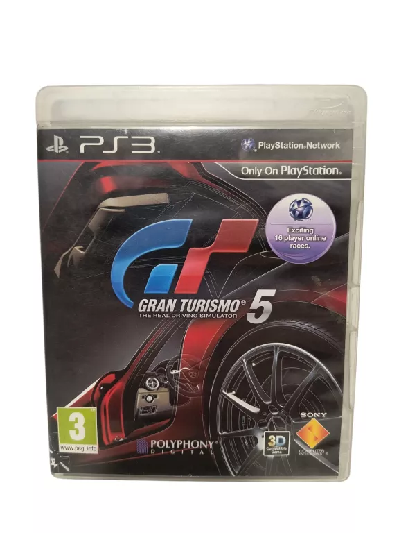 GRAN TURISMO 5 PLAYSTATION 3